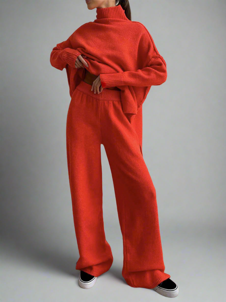 CozyNest Coltrui Loungewear Set | Luxe, zachte brei voor ultiem comfort en stijl