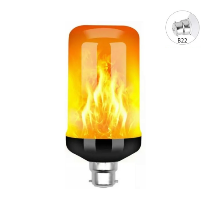 FlameGlow LED Lamp – Flikkerend Vlam Effect voor een Warme en Gezellige Sfeer