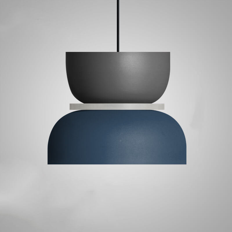 Nordic Kleurige Macaron 1-Licht LED-Pendelleuchte