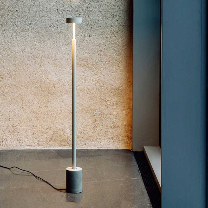 Contemporary Scandinavische Ronde IJzeren LED Staande Vloerlamp Voor Slaapkamer