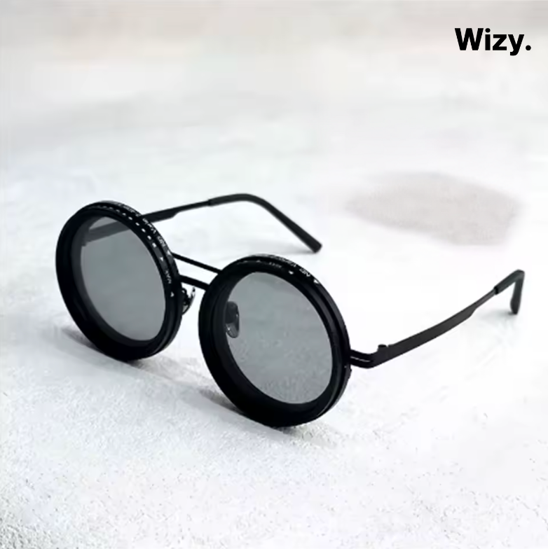 ShadowSunglasses | Zonnebrillen met Zwarte Lenzen Stijlvolle UV-bescherming Mode
