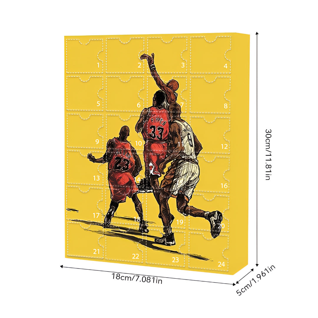 Basketbal Adventskalender – 24 Dagen Vol Verzamelfiguren & Fanverrassingen