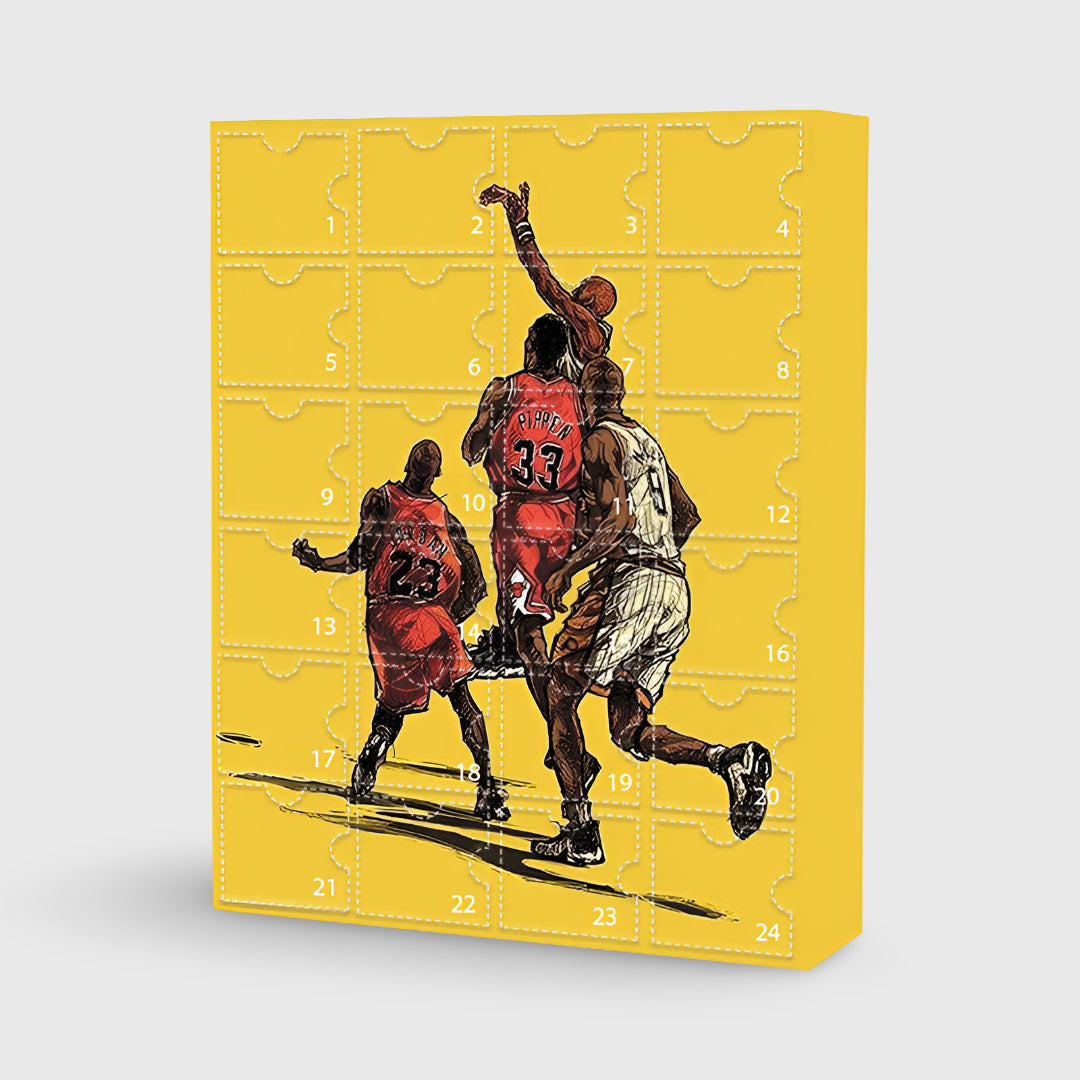 Basketbal Adventskalender – 24 Dagen Vol Verzamelfiguren & Fanverrassingen
