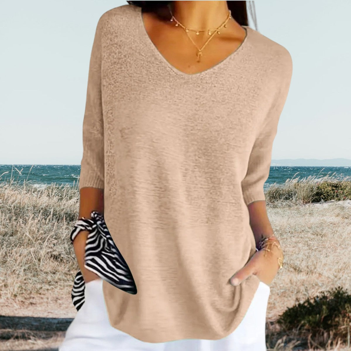 Gerda™ Zomer V-hals Top