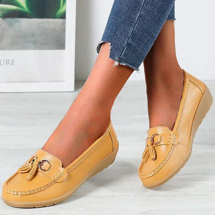Gesloten Mocassins Met Gevoerde Binnenzool Voor Vrouwen | Ideaal Voor Dagelijks Gebruik En Werk