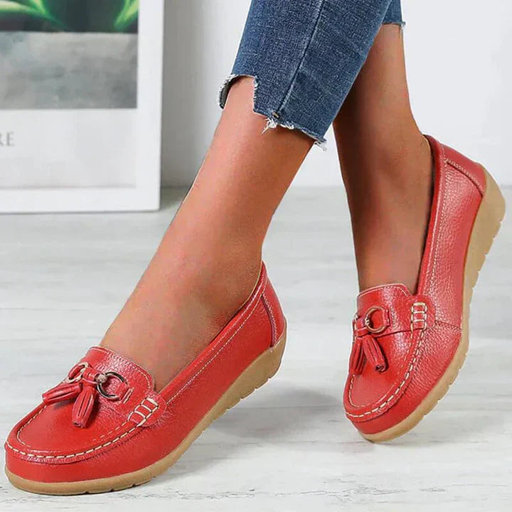 Gesloten Mocassins Met Gevoerde Binnenzool Voor Vrouwen | Ideaal Voor Dagelijks Gebruik En Werk