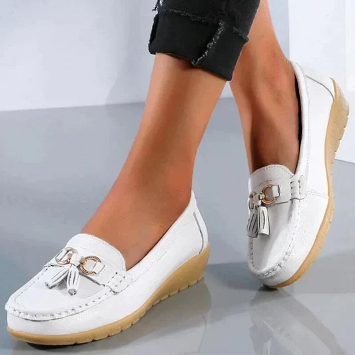 Gesloten Mocassins Met Gevoerde Binnenzool Voor Vrouwen | Ideaal Voor Dagelijks Gebruik En Werk
