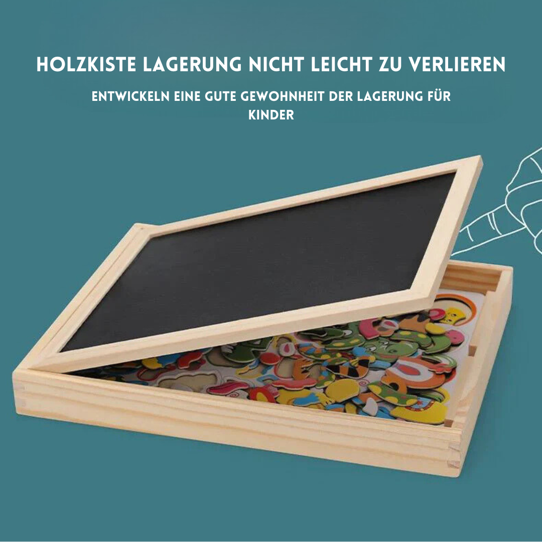 Montessori 2-in-1 Tekenbord voor Kinderen