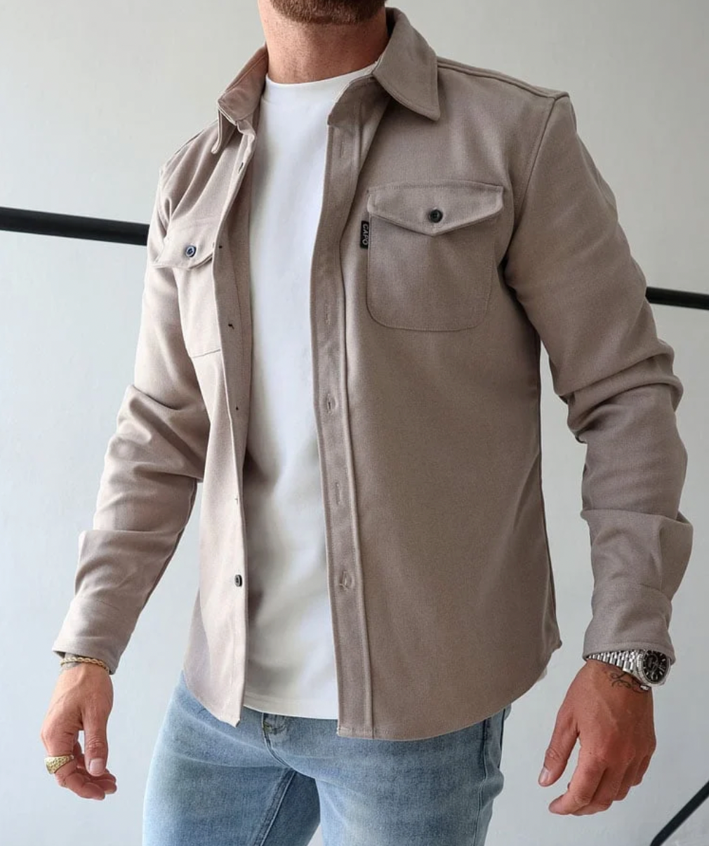 Lambert™ Casual Heren Hemdjack