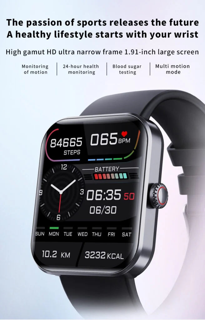 Bloedglucosebewakings-Smartwatch