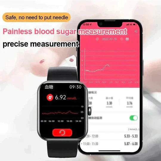 Bloedglucosebewakings-Smartwatch