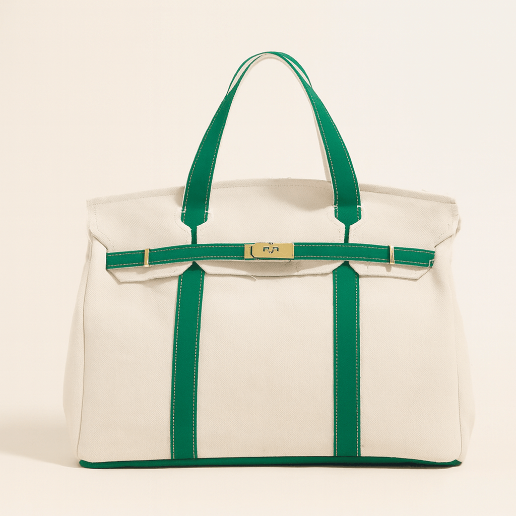 BowLift | Premium Canvas Shopper met versterkte staal-details