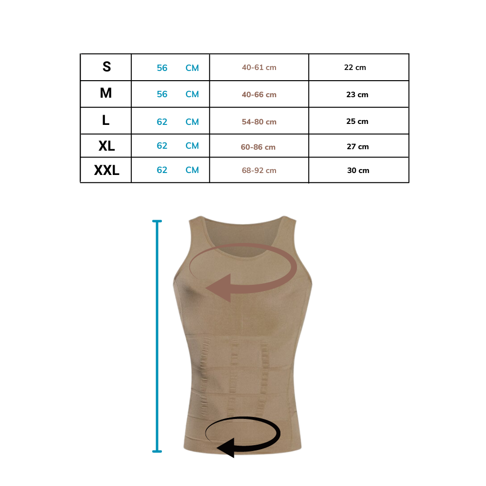Slankmakende Body Shaper Onderhemd