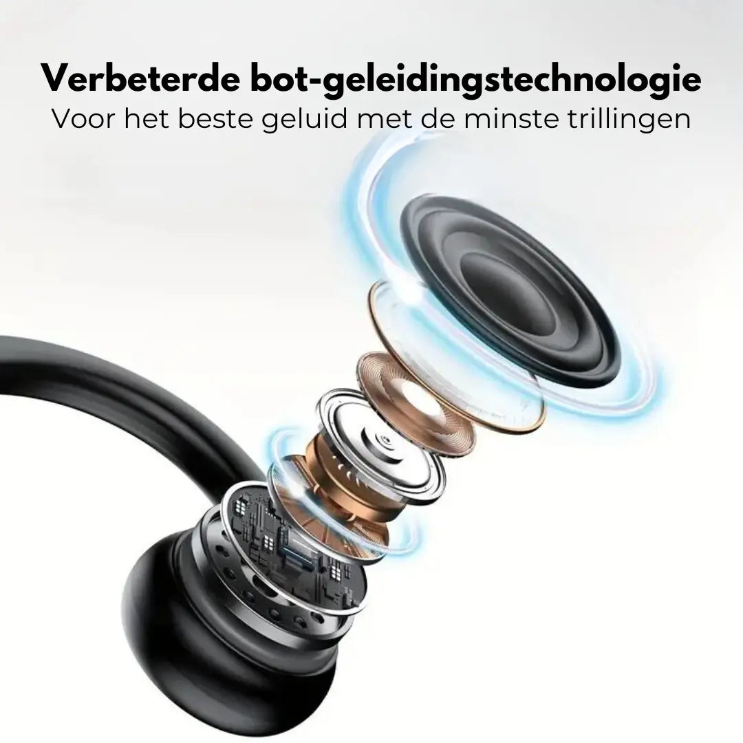 Bone-conductie Hoofdtelefoon - Veilig Fietsen & Hardlopen