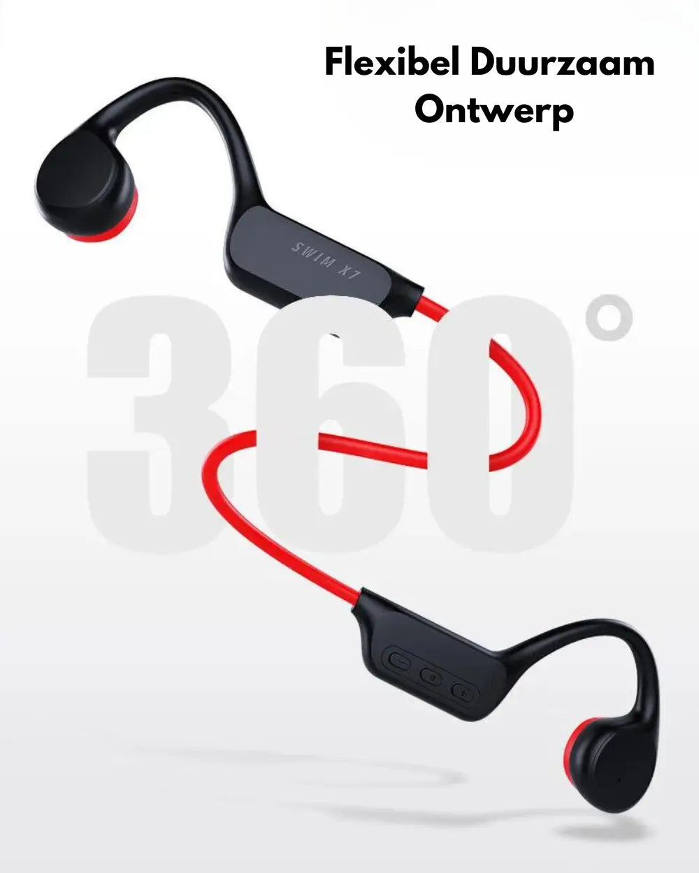 Bone-conductie Hoofdtelefoon - Veilig Fietsen & Hardlopen