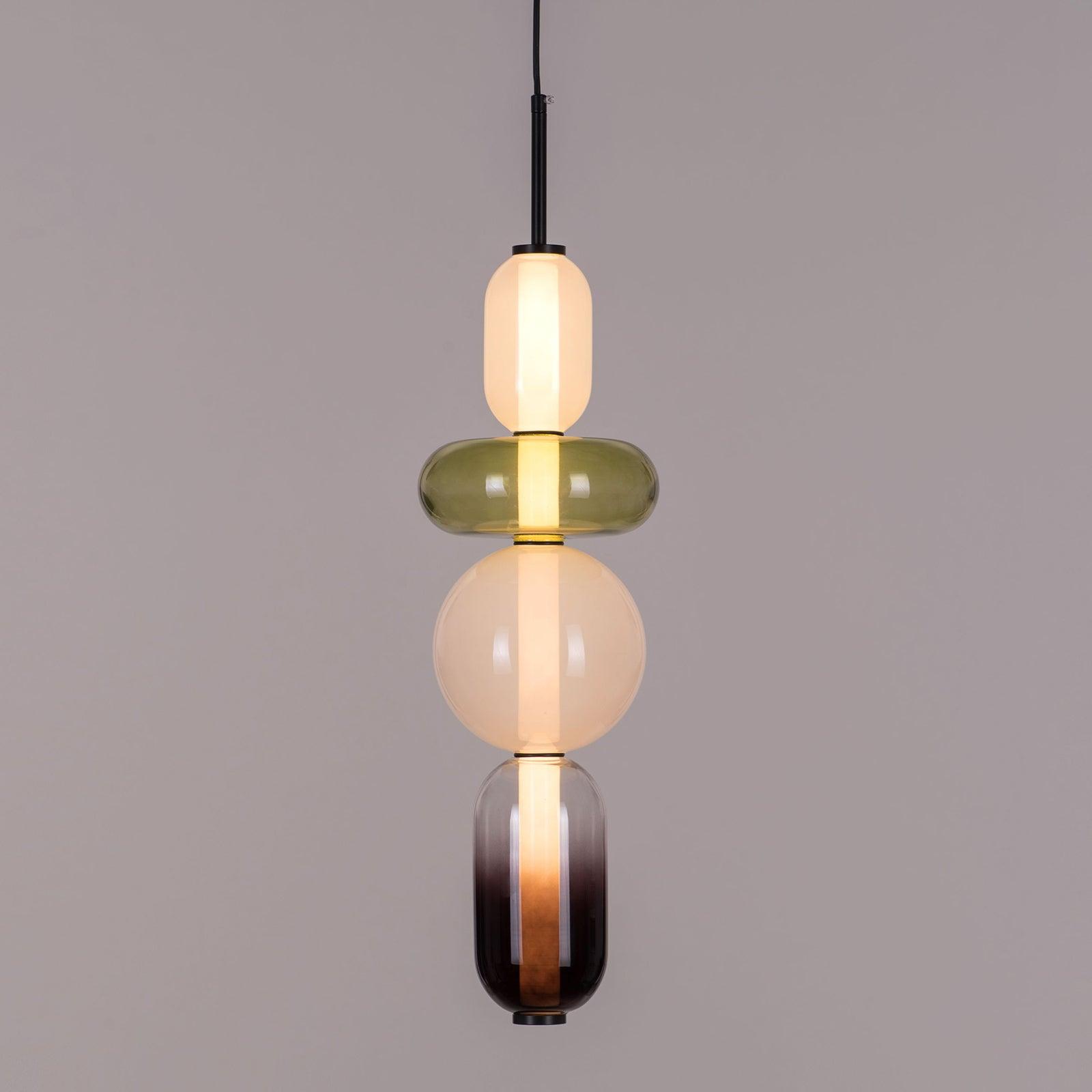 Gekonfijt Glazen Hanglamp