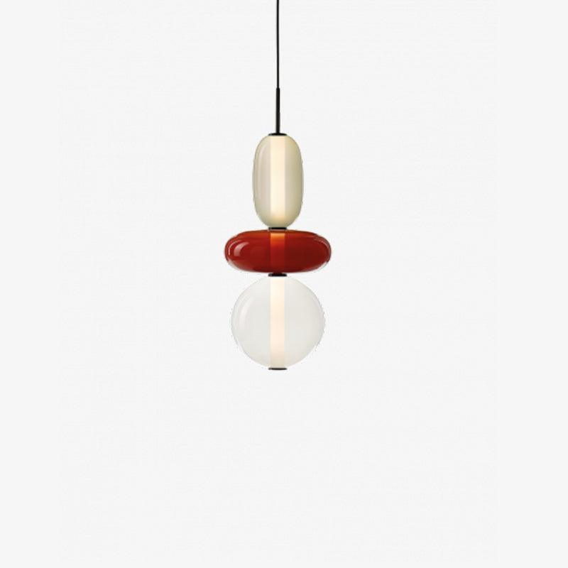 Gekonfijt Glazen Hanglamp