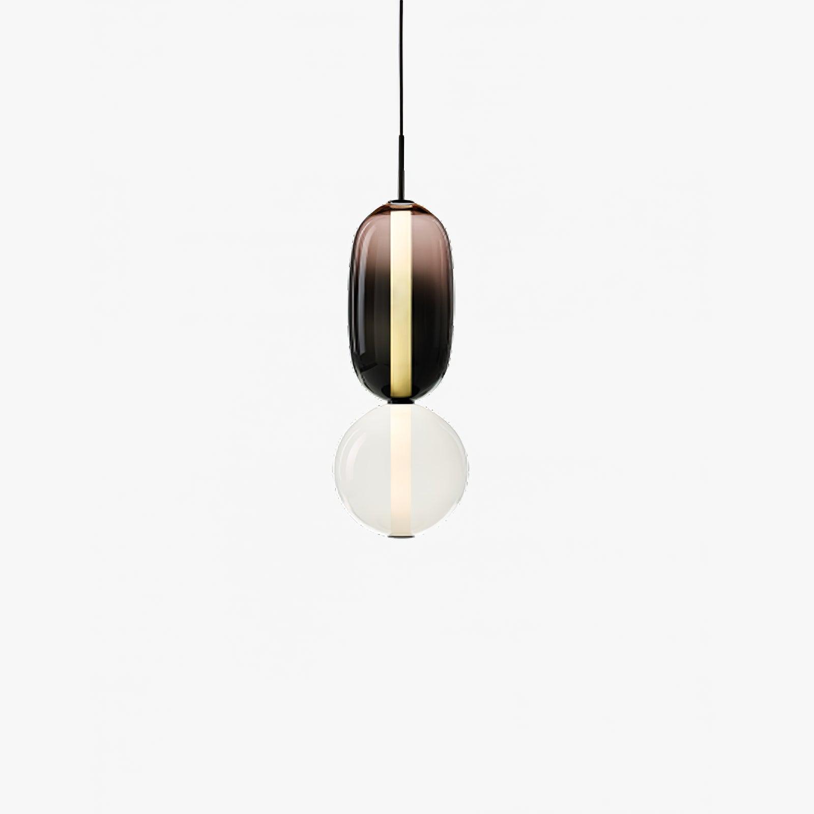 Gekonfijt Glazen Hanglamp