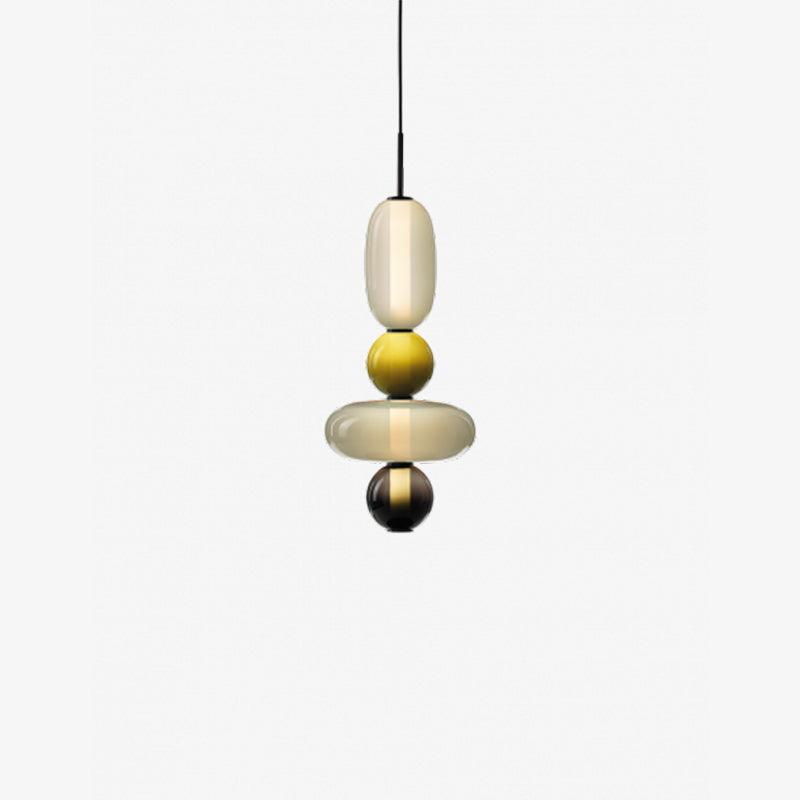 Gekonfijt Glazen Hanglamp