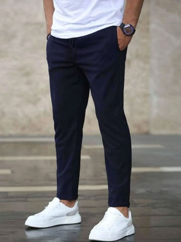 Benedict | Elegante Stoffen Broek met Moderne Pasvorm