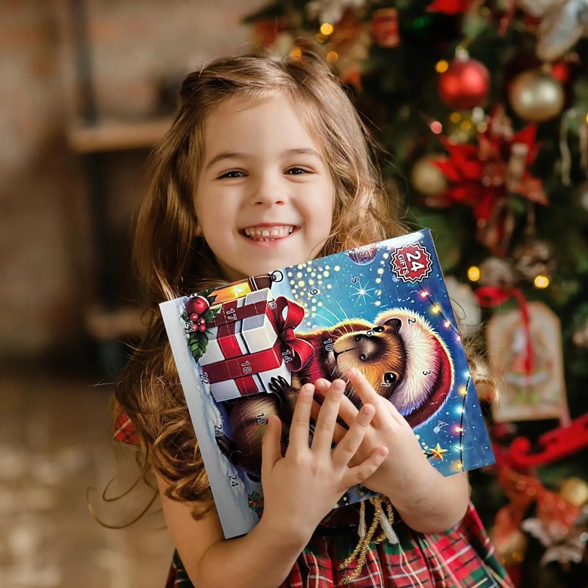 Capybara Adventskalender 2026 – 24 Schattige Capybara Figuren voor Kinderen