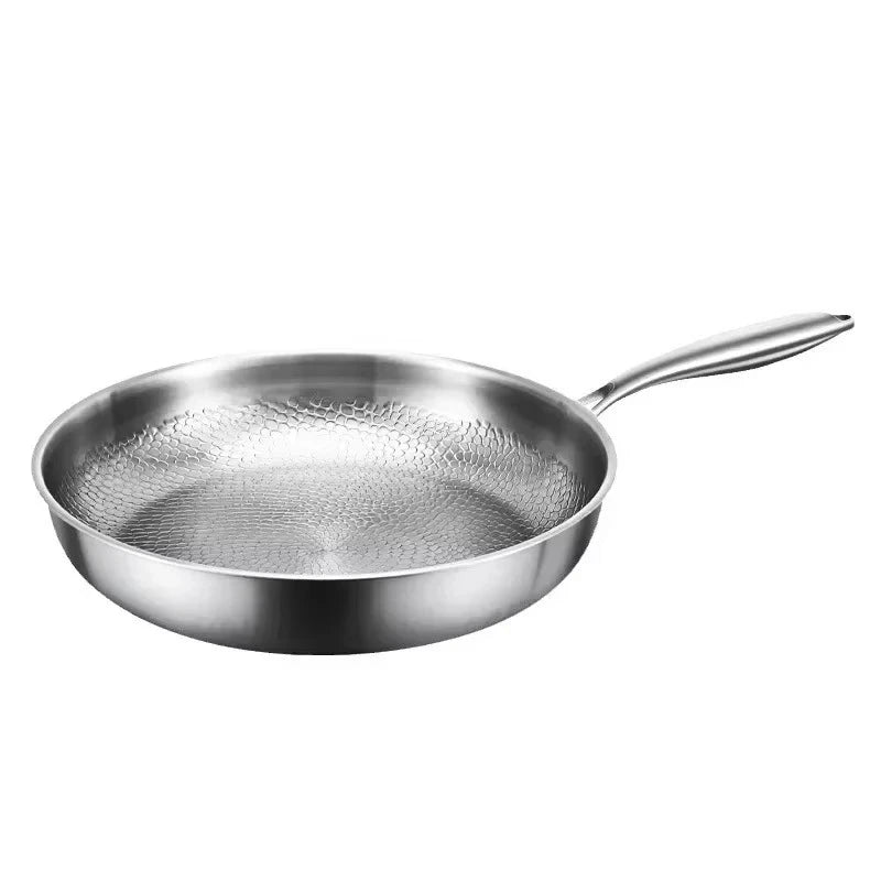 COOKVION – Titanium Gehamerde Anti-aanbak Koekenpan Voor Inductiekookplaten En Moderne Keukens