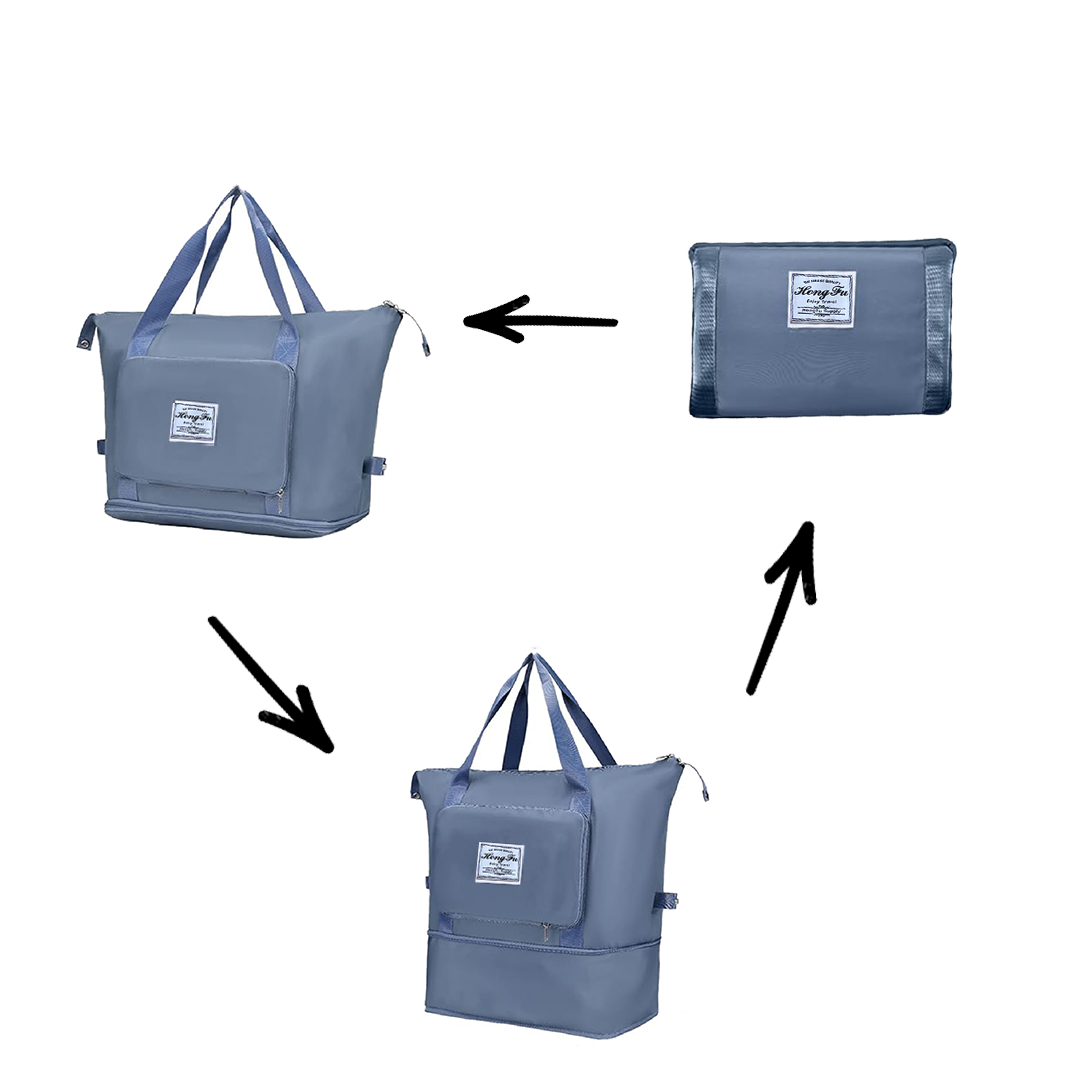 LuxeVoyage Elite Reis Tote | Stijlvolle opvouwbare handbagage voor moeiteloze reizen