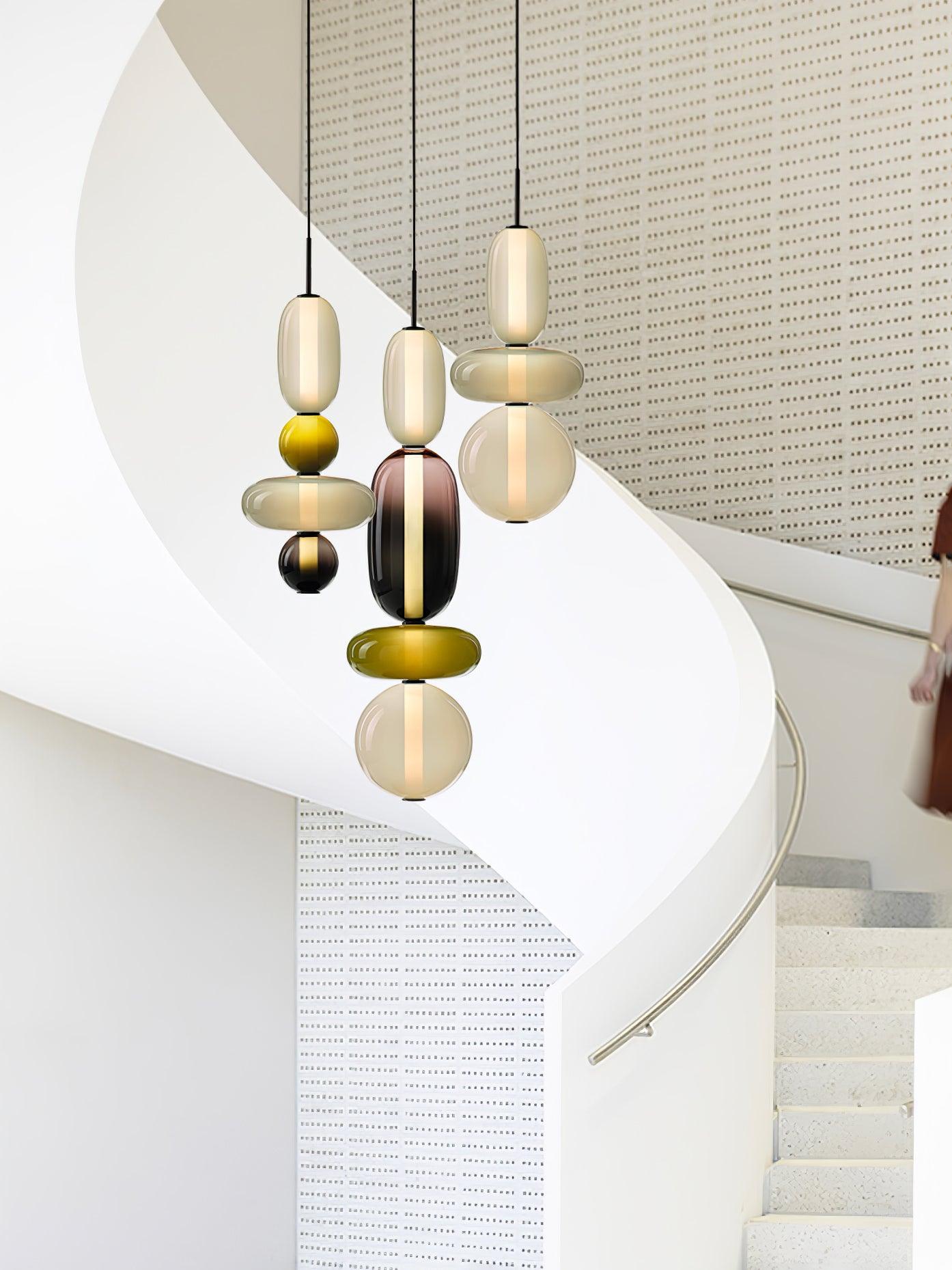Gekonfijt Glazen Hanglamp