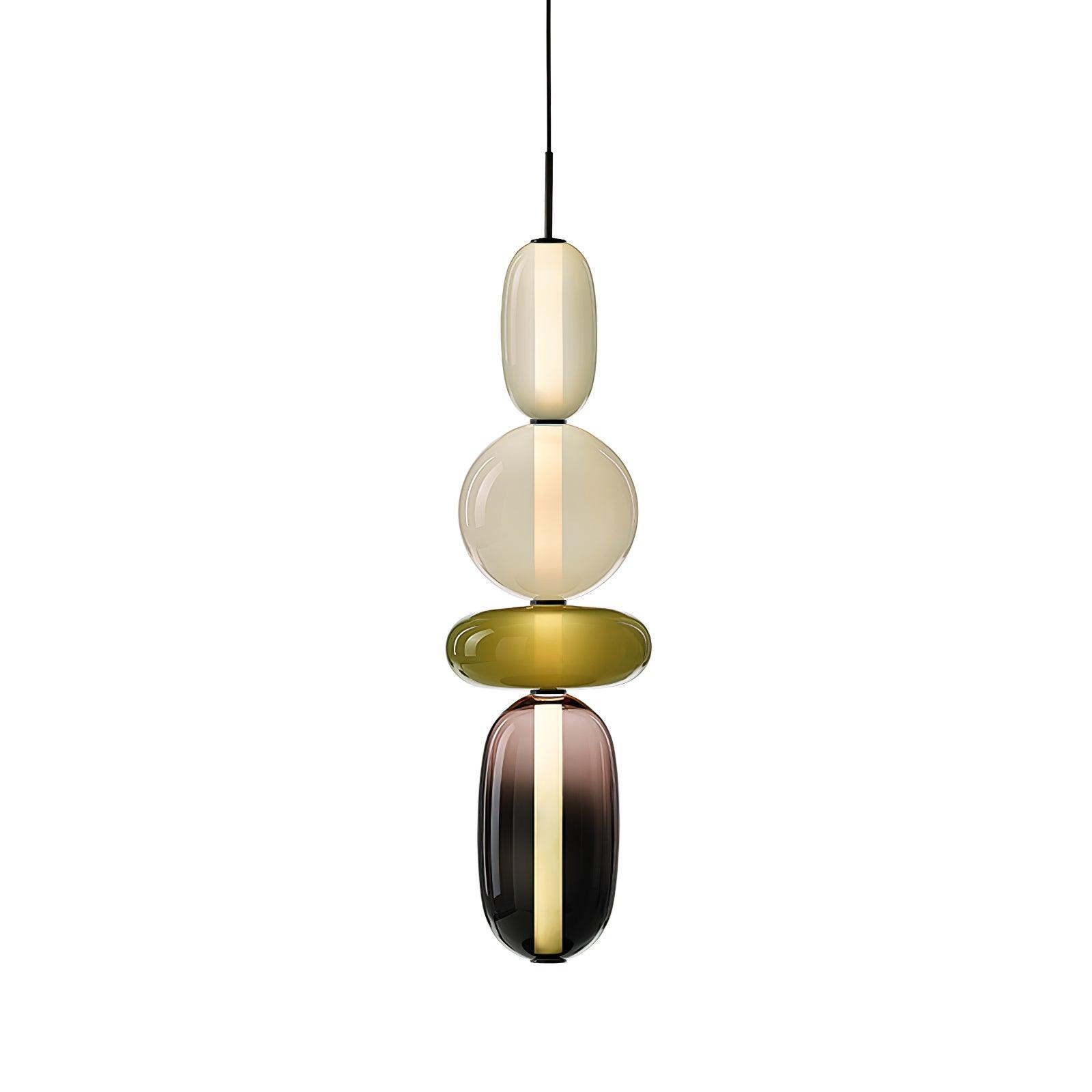 Gekonfijt Glazen Hanglamp