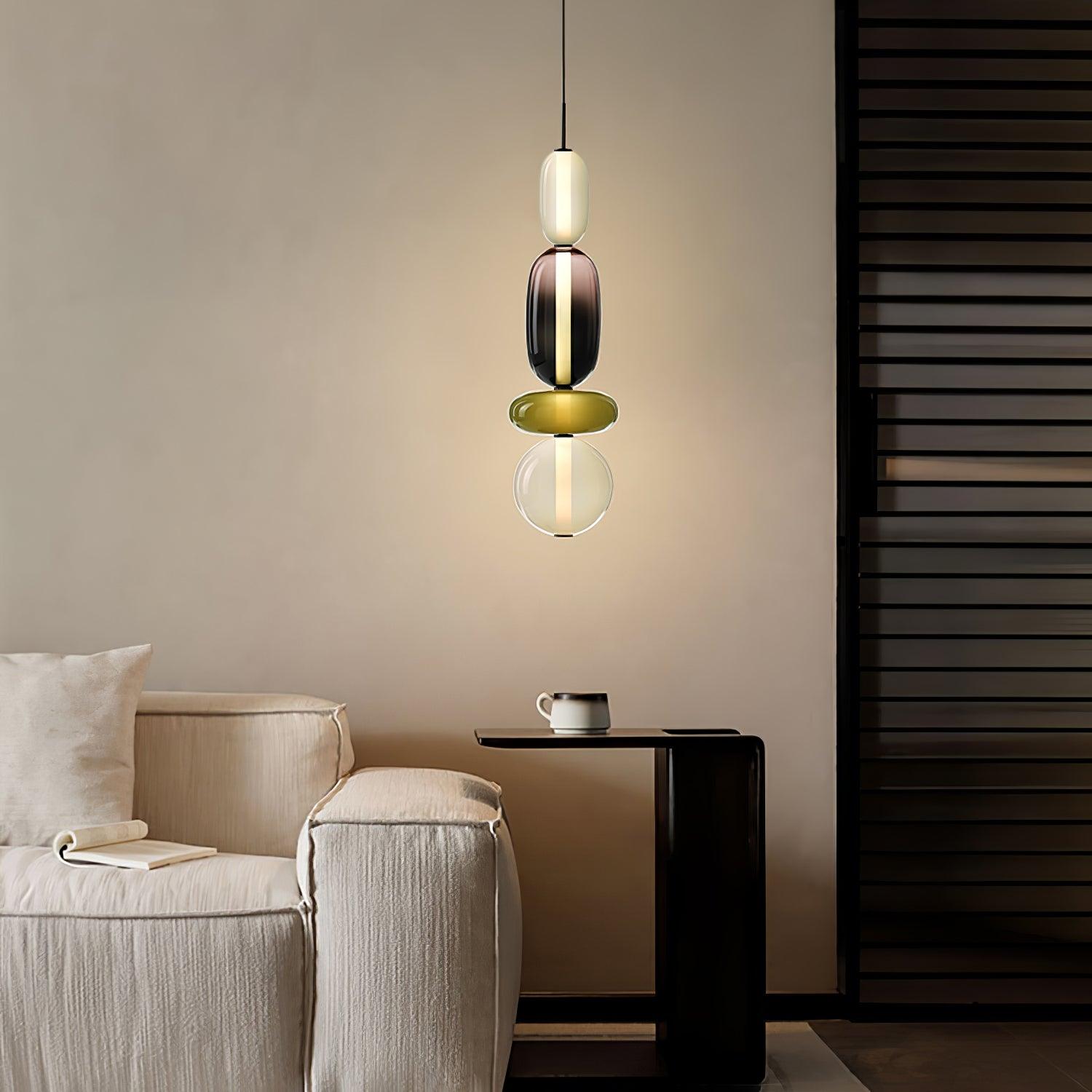 Gekonfijt Glazen Hanglamp