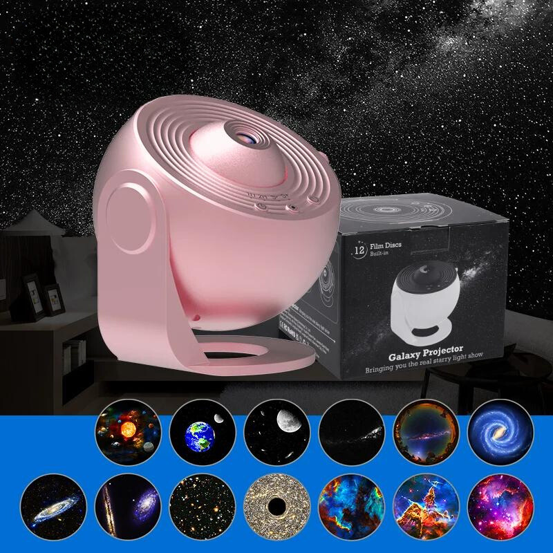 CelestialGlow | 12-in-1 HD Projectie & Rotatiesterprojectorlamp