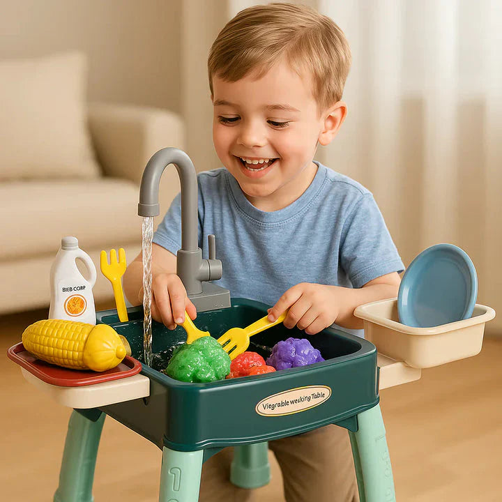 WasserWunder Speelkeuken met Magische Kraan voor Kinderen