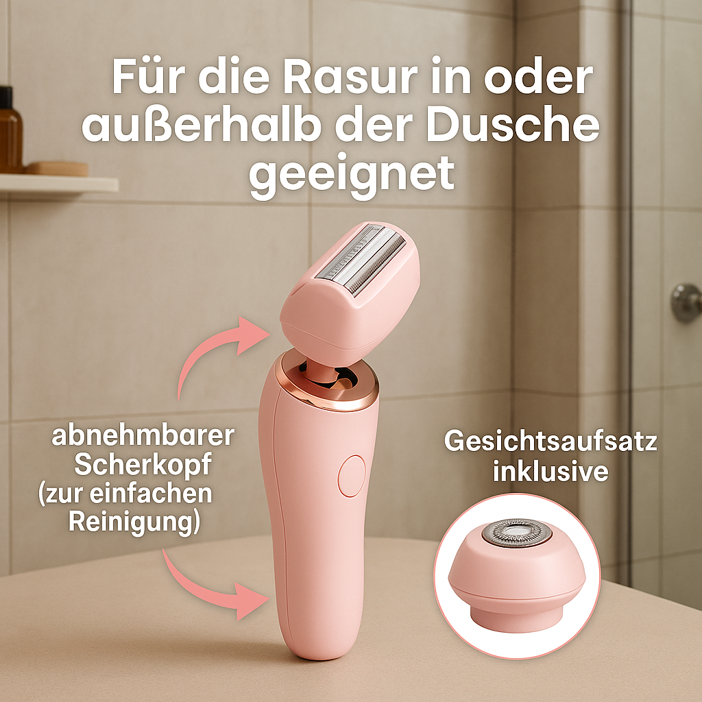 GlattPro Zachte Scheeroplossing Gevoelige Huid