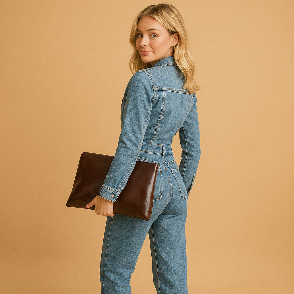 Blauwlicht Denim Overall voor Dames – Comfortabel en Stijlvol