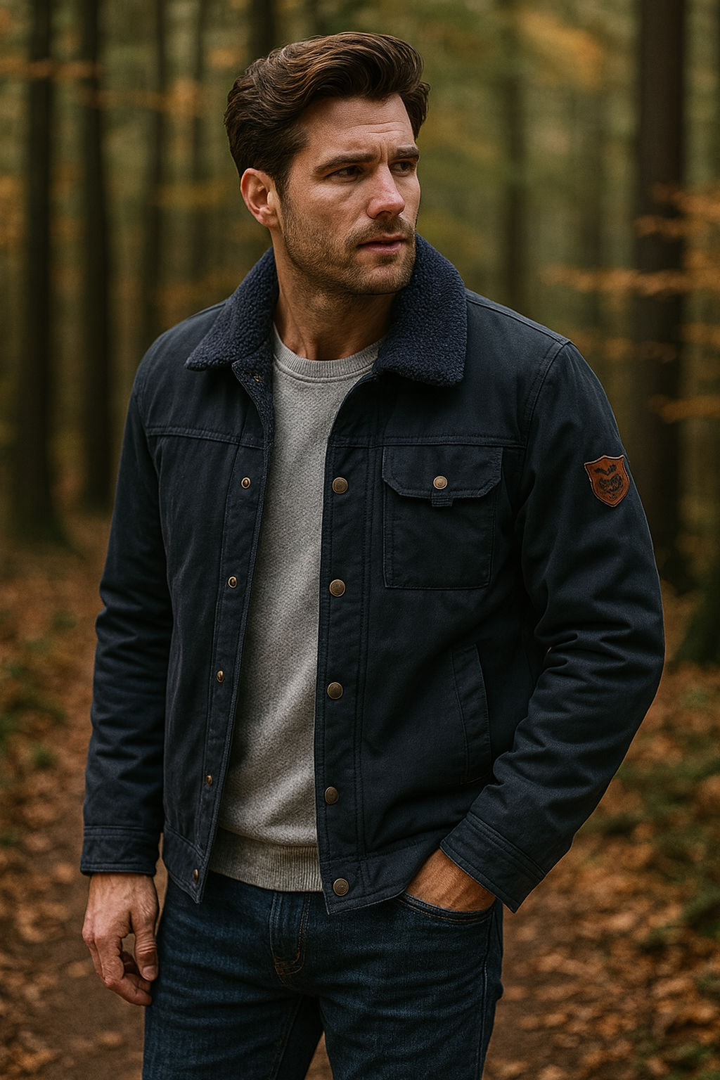 NordHaven Winterjacke Heren – Warme waterafstotende jas met voering