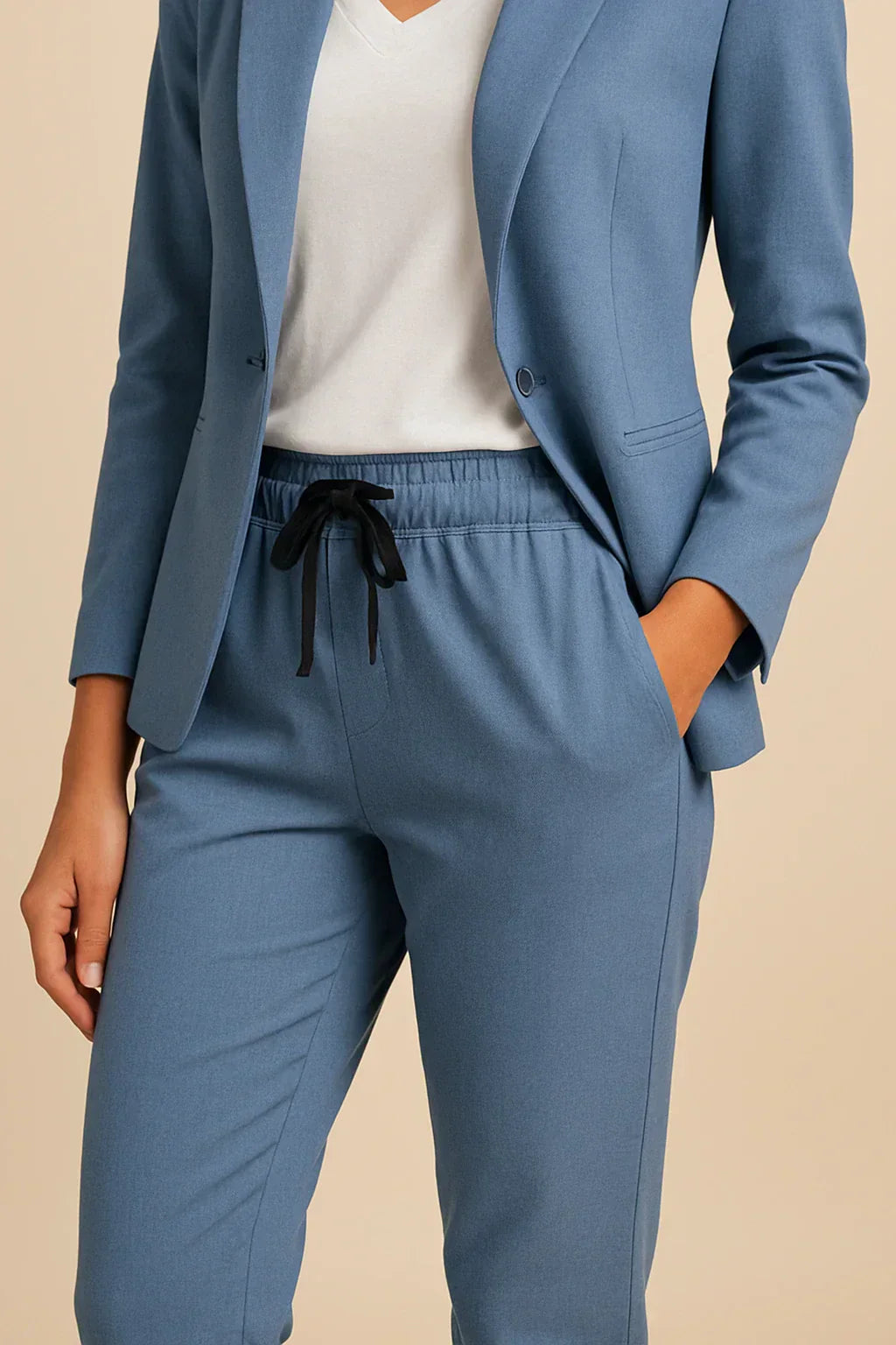 Anastazia | elegante set met jas en broek