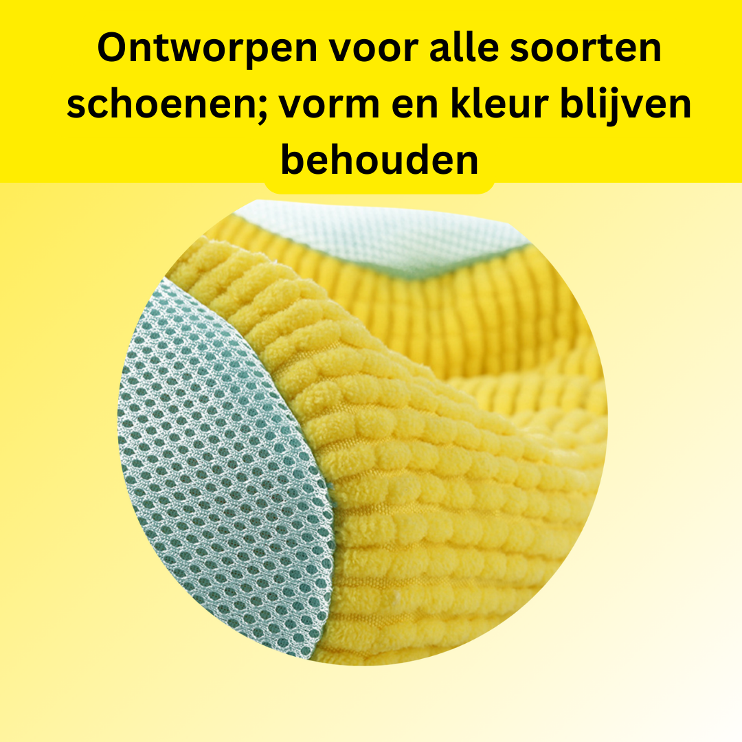 CleanStep schoencleaner | Bruikbaar voor iedere type schoen