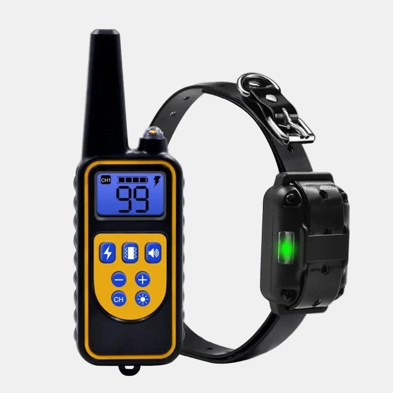 Waterdicht Elektronisch Anti-Blaffen Halsband voor Honden – Afstandsbediening met een groot bereik