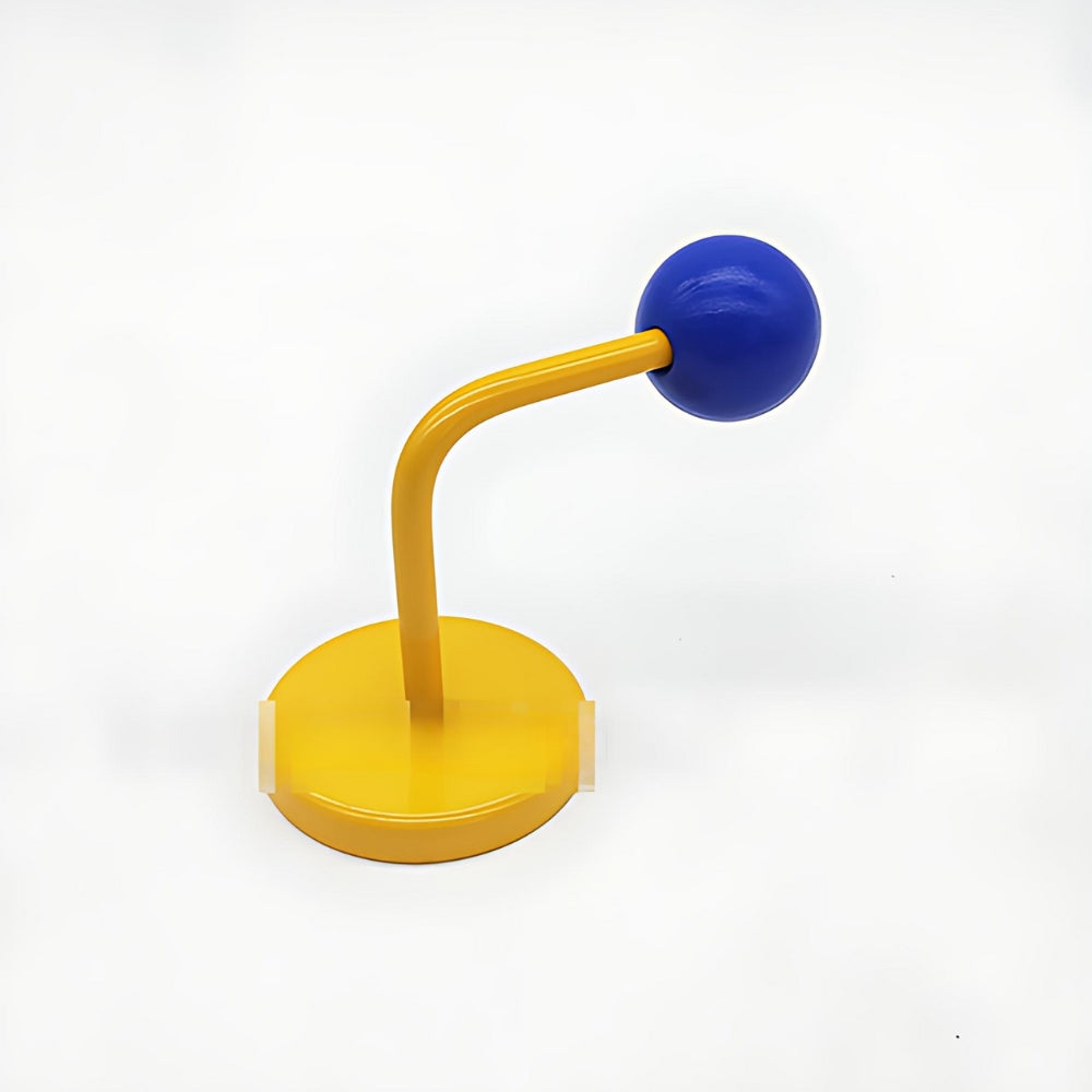 MagneSphere Houten Magnetische Wandhaken – Kleurrijke Opbergoplossing Zonder Boren
