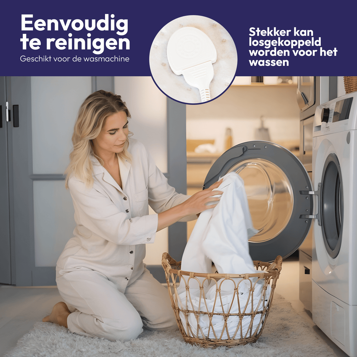 Elektrische Deken 190 x 90 cm – Met Aparte Voetenzone