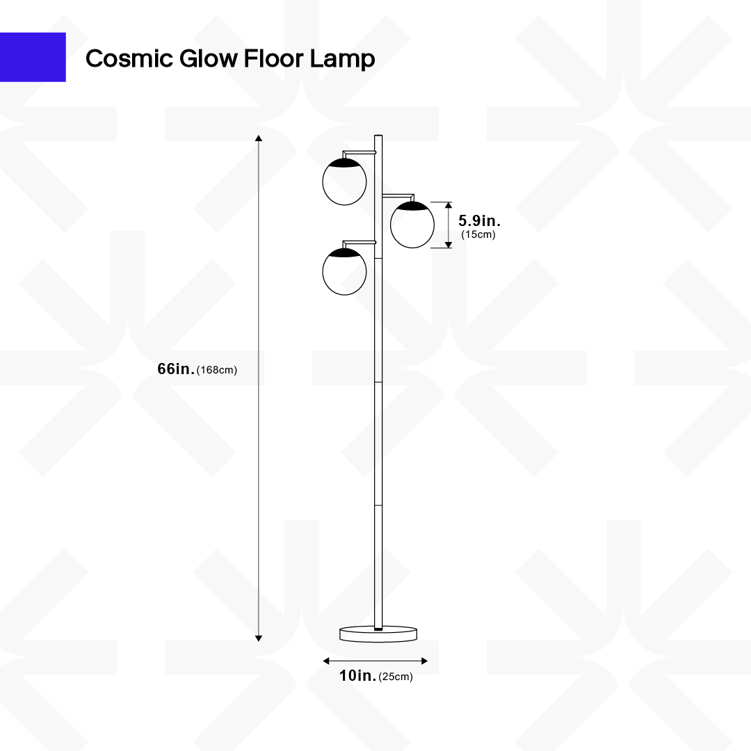 Cosmic Glow Vloerlamp