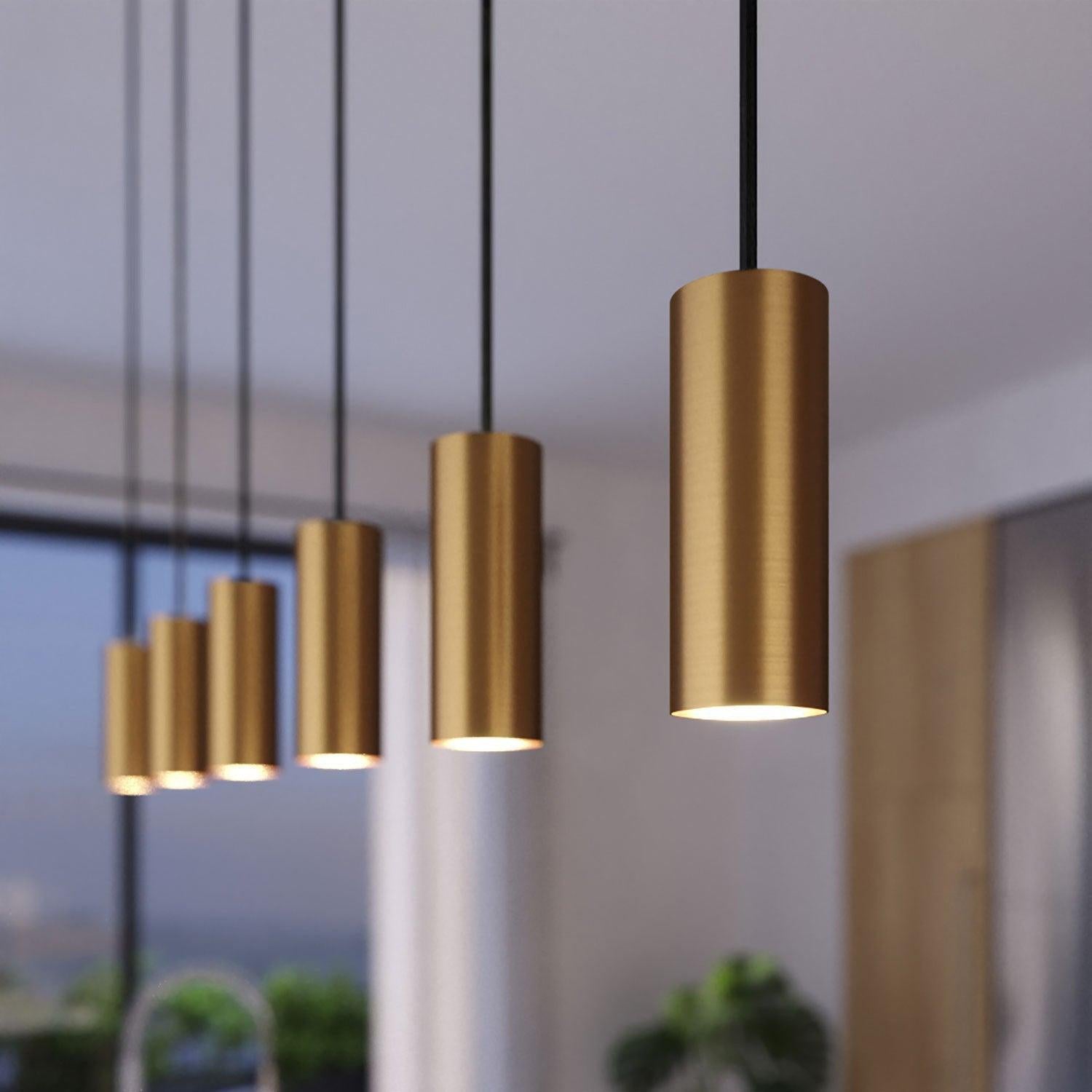 Creative Cables Tube Hanglamp Messing