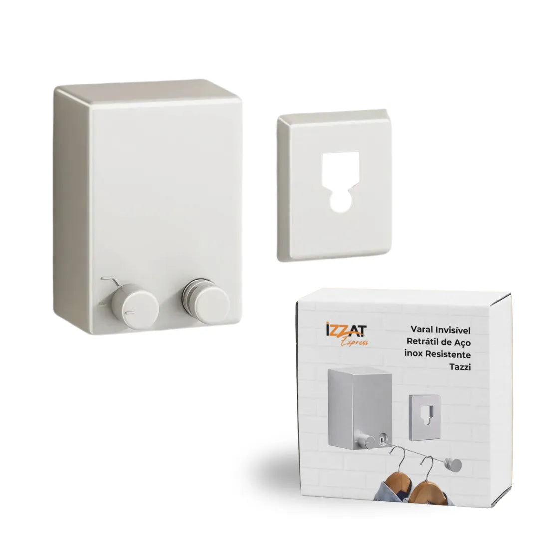 LuxuraLine Ingebouwde Retractable Staal Droogrek | Ruimtebesparend en stijlvol voor elke woning