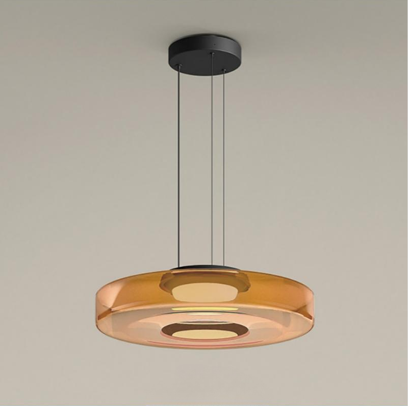 Glazen Hanglamp In Bauhaus Stijl