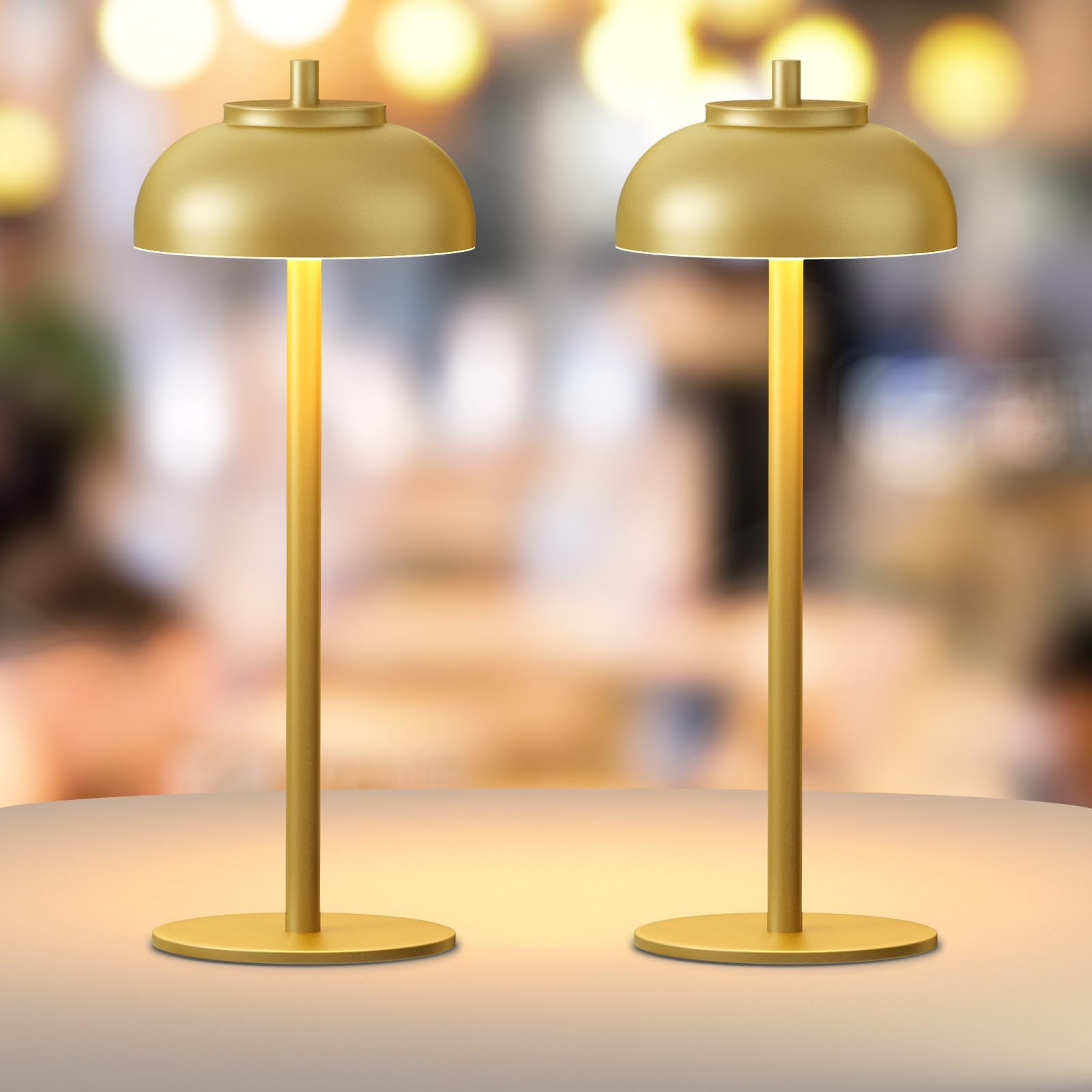 DazzleLite Draadloze Tafellamp met Aanraakbediening
