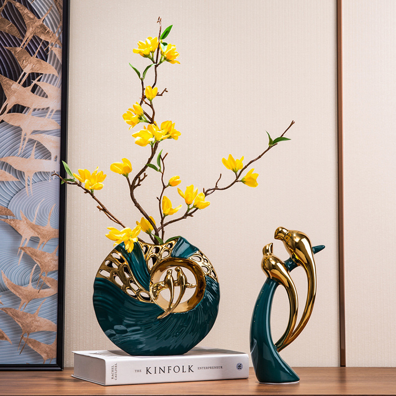 FormaLuxe Keramische Sculptuur – Handgemaakte moderne decoratie