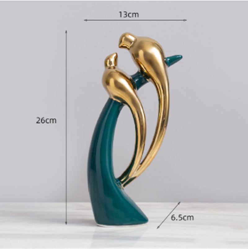 FormaLuxe Keramische Sculptuur – Handgemaakte moderne decoratie