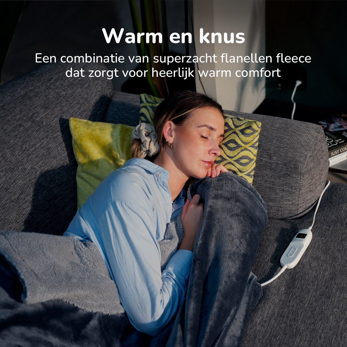 Elektrische Deken 180 x 160 cm – Verwarmde Deken voor Thuis