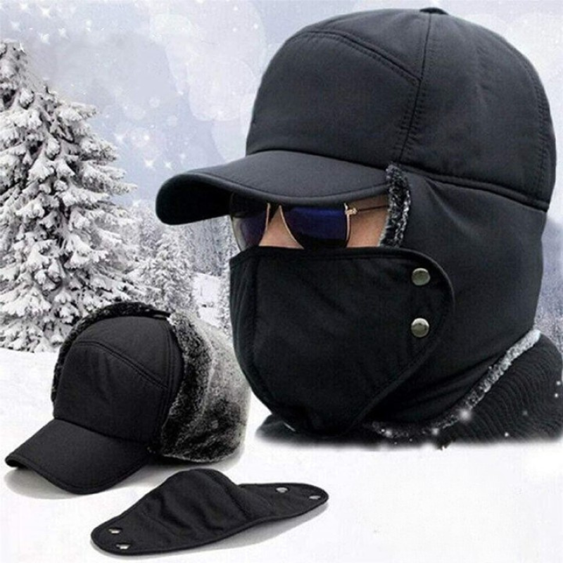 LuxGuard™ Winddichte Muts met Oorbescherming | Beschermt tegen wind en kou met stijl