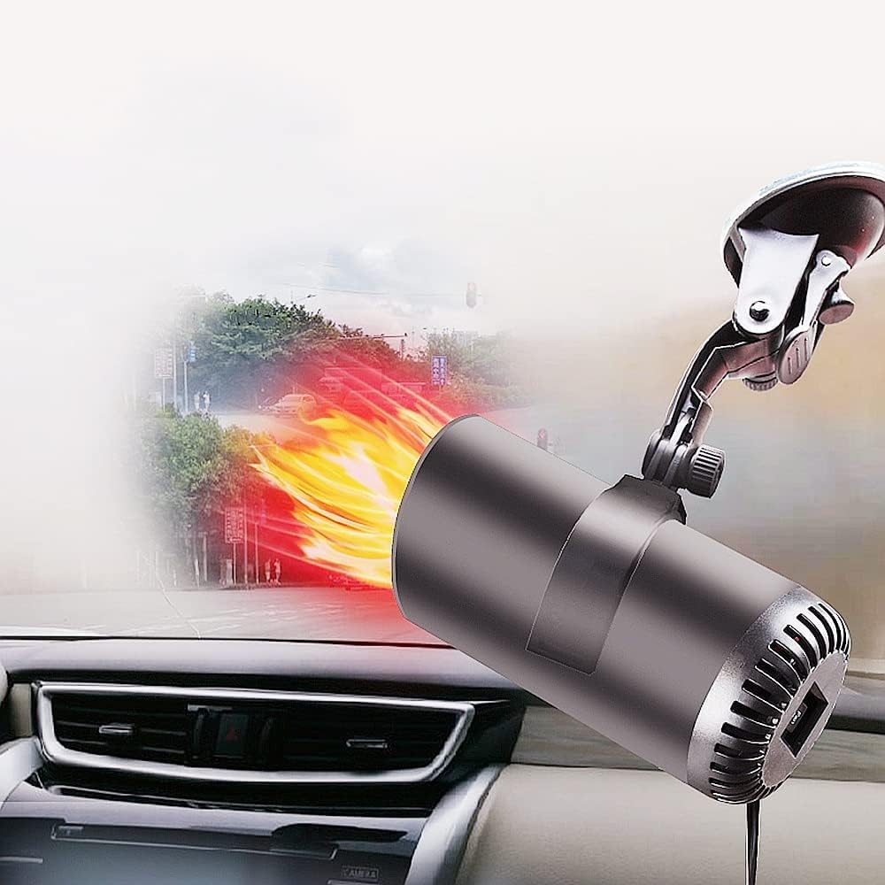 12V Autoverwarming & Ruitontdooier – Draagbare Voorruitverwarmer